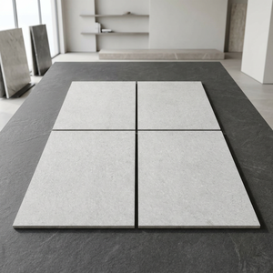 Carreaux de pierre de pavé d'extérieur - Century Mosaic 24x36 pouces, blanc beige, sol rugueux, carreaux de marbre en granit mat 600x600 mm - Product Image 5