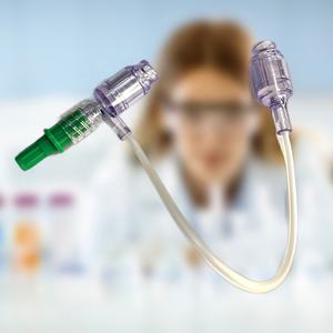 20A039 Componentes médicos moldeado por inyección HDPE ventilado hembra Luer Cap en verde - Product Image 5