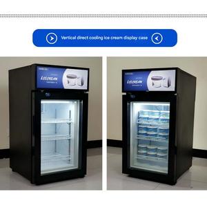 <span class=keywords><strong>Vitrina</strong></span> Comercial para Helados con Puerta de Vidrio para la Presentación de <span class=keywords><strong>Postres</strong></span> Premium - Product Image 2