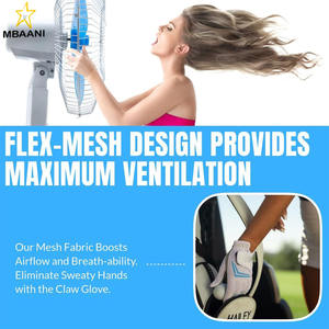 Guantes de Golf para Mujer |   Diseño de malla flexible para una ventilación fresca | Recubrimiento de Silicona con Textura de Cuero para un Agarre Máximo, Duración Superior - Product Image 4