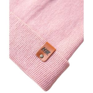 Accessoires de sport d'hiver traditionnels en perles roses solides avec design à revers - Product Image 6