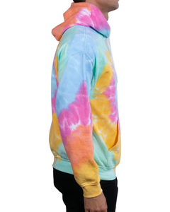 Sudadera con Capucha Tie Dye para Hombre, Nueva Colección 2026, Corte Regular, Felpa, Informal, con Bolsillo, Estilo Tejido, para Verano - Product Image 3