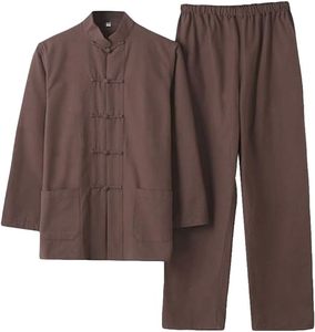 ชุดศิลปะการต่อสู้แบบกำหนดเองรุ่นใหม่ปี 2026 - ชุดกังฟูแบบจีนโบราณ ผ้าฝ้าย 100% ระบายอากาศได้ดีและทนทาน - Product Image 4