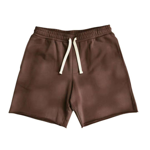 New Arrival Custom Mens Vintage Acid Wash Casual Canvas <b>Shorts</b> Polyester Cotton French Terry Mid Waist Drawstring Size 3XL - Product Image 1
