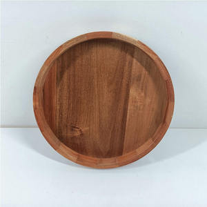 76. Handmade Wooden Charger <b>Plate</b> Crafted Premium Mango Wood Featuring Decorative Epoxy Resin Emerald Finish Classic Wedding - Product Image 2
