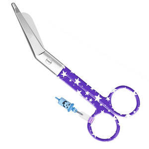 Tijeras Manuales de Acero Inoxidable de Alta Calidad para Vendajes, 18 cm, para Cortar Yeso, Instrumento Quirúrgico, Certificación MOL, Certificación CE, con Punta Redondeada - Product Image 4