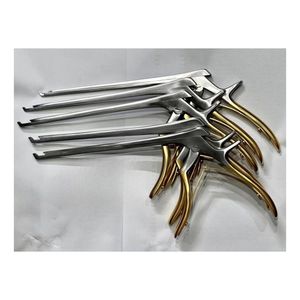 Juego de Kerrison Rongeurs Premium de 5 Piezas, 1mm, 2mm, 3mm, 4mm, 5mm, 8 Pulgadas, 45° °   Acero Inoxidable Alemán Recubierto de Oro de Primera Calidad, Clase II - Product Image 1