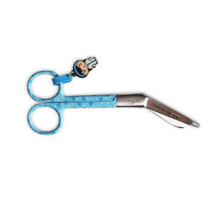 Tijeras Médicas para Vendajes, Manuales, de Acero Inoxidable, Diseño Personalizado, Llavero Distintivo Azul, Herramienta de Seguridad Compacta para Viajes y Emergencias - Product Image 5