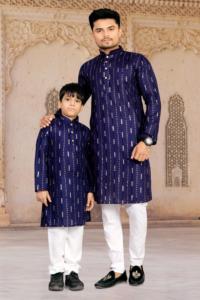 ชุดคู่พ่อ-ลูกดีไซน์เนอร์สำหรับเทศกาลนี้ โดย Rivaayat House - Product Image 4