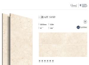 กระเบื้องพอร์ซเลนเคลือบเงา ดีไซน์เนอร์ ขนาดใหญ่ 800x1600 1200x1800 750x1500 มม. สำหรับตกแต่งผนัง พื้น และระดับความสูงภายในอาคารสมัยใหม่ - Product Image 3