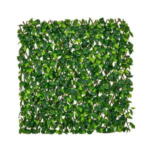 Pannello Decorativo in Finto Salice con Cornice in Vimini, Schermo per la Privacy Espandibile e Divisorio per Ambienti con Finitura Autentica - Product Image 3