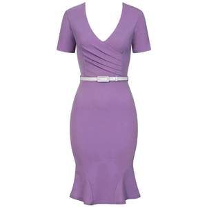 Robe polo pour femme Daily Comfort - Tissu piqué ultra doux - Robe sportive pour femme à manches courtes avec logo personnalisé - Product Image 3