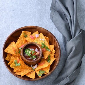 <b>Rustic</b> Wooden Bowl Natural <b>Wood</b> Handcrafted Serving Bowl for <b>Dining</b> <b>Table</b> Salad Snacks and Home Decoration - Product Image 2