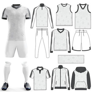 Tenues de football professionnelles style club pour les jours de match, tissu de haute qualité, confort optimal, ensemble de football - Product Image 3