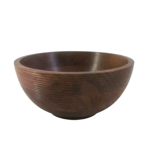 Bol en bois de bouleau fait main, sculpté, design Wabi Sabi, pour servir les aliments, cadeau, récipient forestier, ensemble de bols en bois faits à la main - Product Image 3