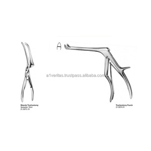 Hot bán A-1 Veritas bán buôn tái sử dụng <span class=keywords><strong>tracheotomy</strong></span> punchh & jacksonn khí quản <span class=keywords><strong>retractor</strong></span> 18cm Ent cơ sở của dụng cụ phẫu thuật - Product Image 2