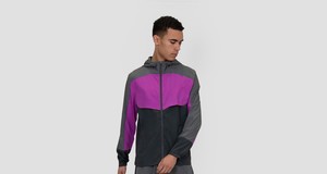<b>Men</b> Packable Windbreaker <b>Jacket</b> Lightweight Hooded Zip Up Breathable Outdoor Sports Walking Running <b>Jacket</b> OEM ODM Custom - Product Image 5