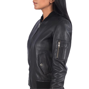 Chaquetas de Invierno para Hombre, Personalizadas con Logotipo, Diseño Propio, Tejidas, Casuales, con Cuello Alto, Bordado y Cuero - Product Image 3