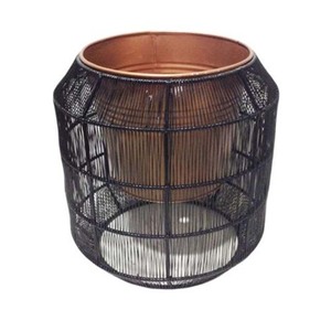 Pots de fleurs modernes en métal avec support pour plantes d'intérieur, décoration de la maison, style minimaliste, finition thermolaquée - Product Image 5