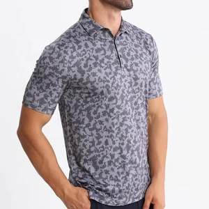 Camiseta Polo Personalizada con Cuello Rígido OEM, Logotipo Personalizado, Camisetas Polo con Impresión Digital de Moda para Hombre - Product Image 5