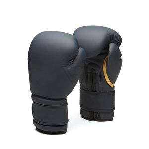 Guantes de Boxeo de Cuero de Alta Calidad Hechos a Medida con Cierre de Gancho y Bucle en los Dedos y con su Propio Logotipo - Product Image 2
