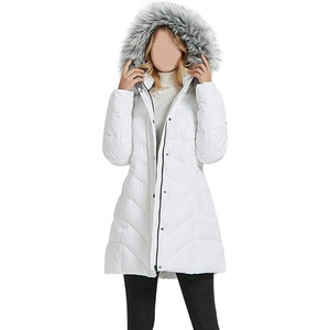 เสื้อแจ็คเก็ตพาร์ก้าผู้หญิงแบบมีฮู้ดสำหรับฤดูหนาว  บุหนา อุ่นสบาย มีกระเป๋า  เสื้อโค้ทกันหนาวทันสมัย - Product Image 1