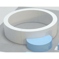Structure de jeu intérieure en bois et plastique pour enfants, blocs et structures d'escalade, capacité 100-500 kg, pour parcs d'attractions commerciaux et aires de jeux