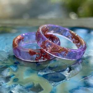 Handmade Resin Fashion Rings for Women – Trendy Partywear, Beachwear & Casual Fashion Jewelry Rings - Product Image 1