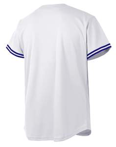 Maillot de baseball personnalisé vierge, uniforme d'équipe, manches courtes, boutonnage frontal, maillot de sport en maille respirante, impression par sublimation, vente en gros - Product Image 2