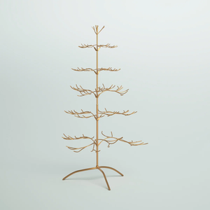 Elegant Modern Metal Christmas <b>Tree</b> <b>Ornament</b> Handmade Personalized Festive Decoration Gift for Home Party Seasonal Celebration - Product Image 1
