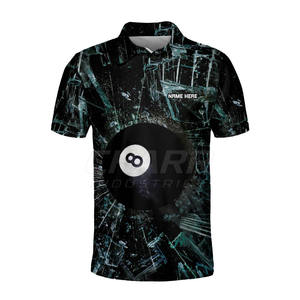 Polo de billard professionnel à séchage rapide pour club et tournoi - Product Image 2