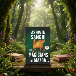 Les Magiciens de Mazda par Ashwin Sanghi, impression de livre broché personnalisé à couverture souple - Product Image 3