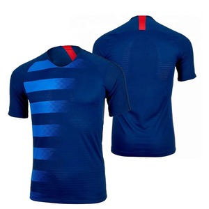 Maillot de football pour homme de haute qualité, 100% confortable, respirant, séchage rapide, maille polyester, impression par transfert thermique, services OEM - Product Image 3