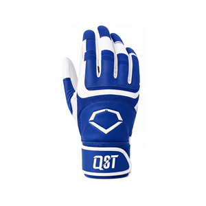 Gants de frappe professionnels en cuir avec protection des jointures, paume rembourrée, pour softball, manchette longue, sangle, logo personnalisé, OEM ODM, directement de l'usine - Product Image 3