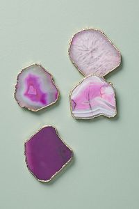 Ensemble de 4 sous-verres en résine de luxe, design minimaliste en pierre, écologiques et de haute qualité, pour la décoration de table à manger à la maison, anniversaire - Product Image 2