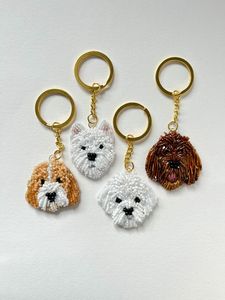Beautiful Handcrafted Embroidery Beaded Keychain Colorful Fashion <b>Key</b> <b>Ring</b> for <b>Bags</b> and <b>Keys</b> - Product Image 6