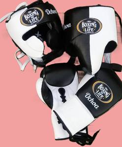 No Boxing No Life Winning Boxing Gloves, gants de boxe personnalisés en cuir véritable, à lacets, pour Sanda et Kick Boxing, design à doigts complets, professionnels - Product Image 3