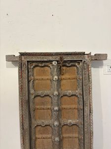 Paneles de Puerta de Madera Maciza Antigua con Marco Tallado a Mano, Puerta Principal de Lujo para Villas, Restaurantes, Hoteles y Hogares - Product Image 4