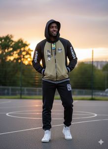 Ensemble de survêtement d'hiver pour hommes fabriqué en Inde, idéal pour les sports de plein air ou les tenues décontractées et le confort quotidien, disponible au prix d'usine - Product Image 2