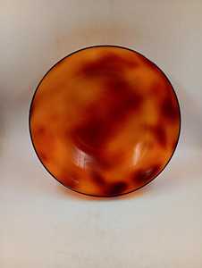 Frutero, Cesta para Ensaladas, Diseño Vintage de Resina Lucite con Efecto Carey, Estilo Postmoderno, Espacial, de Mediados de Siglo, Regency - Product Image 6