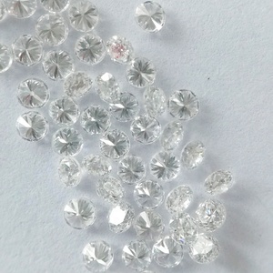 Alta calidad 3,60 MM DEF SI TCW 1,00 CT sintético HPHT CVD Lab Grown diamantes de corte pulido en pulsera de oro rosa diamantes sueltos - Product Image 1