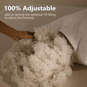 Cuscino King Size Bianco a Media Fermezza Serie 2000 per Lettura e Riposo a Letto - Product Image 6