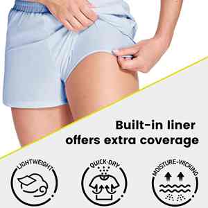 Shorts de Running para Mujer, Esenciales, de Alta Elasticidad, Suaves, que Absorben la Humedad, Flexibles, Perfectos para Carreras, Senderismo y Actividades al Aire Libre - Product Image 5