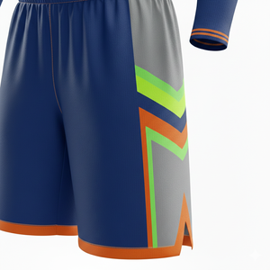 ชุดยูนิฟอร์มบาสเก็ตบอลพิมพ์ลายตามสั่ง MOQ ต่ำ ปี 2026 ระบายอากาศได้ดี ซับเหงื่อ ป้องกันแบคทีเรีย เสื้อทีม ขายส่งราคาถูก - Product Image 6