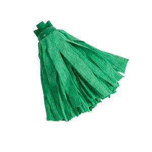 Recambio de cabezal de fregona de algodón mini reutilizable de alta resistencia para venta al por mayor de fábrica, con alta deshidratación, rápida absorción y autoescurridor sostenible - Product Image 3