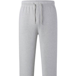 Pantalones deportivos holgados de forro polar para hombre, de pierna ancha con cintura elástica y cordón, joggers casuales y cómodos - Product Image 2
