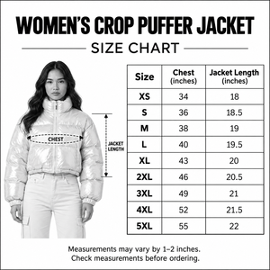 Chaqueta Corta Acolchada para Mujer, Estilo Urbano, Térmica, Manga Larga, Tejido Transpirable, Cierre Completo - Product Image 6