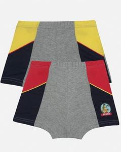 Boxers tendance pour enfants, confort quotidien, lot de boxers en coton pour garçons, taille élastique douce - Product Image 3