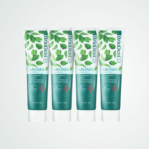Pasta de dientes coreana K-Beauty Polmedison Briodent Aroma Mint 150g 4 piezas Hecho en Corea - Product Image 2