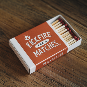 Cajas de fósforos de seguridad a prueba de humedad de marca personalizada no carbonizada barata y mejor con proveedor de 40 palos de fósforos DE LA India - Product Image 1